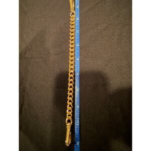 Michael Kors gold chain 9.5” long  1cm wide